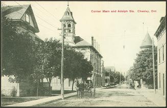 Corner Main and Adolph Streets, Chesley, Ontario