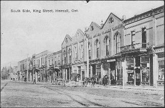 South Side, King Street, Hensall, Ontario