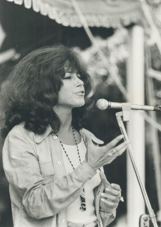 Singer Pauline Julien
