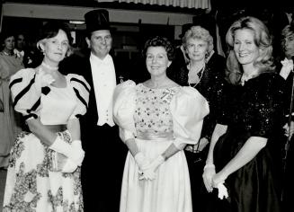 Opening night at the Royal Agricultural Winter Fair Friday night saw social leaders out in force, among them, at top from left, the Countess of Westmo(...)