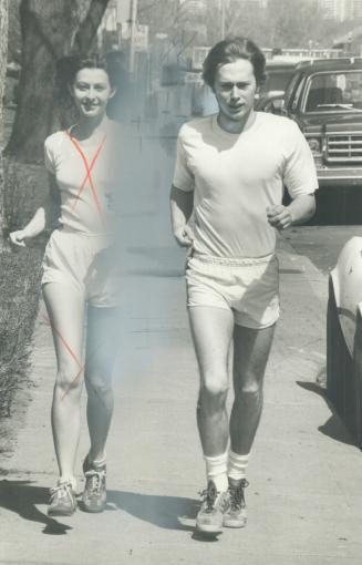 Knows the feeling: Mark Kent has run coast to coast, is rooting for Terry Fox
