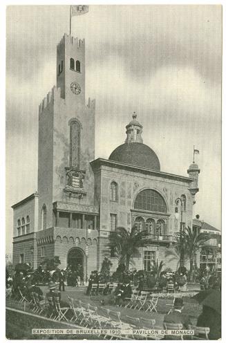 Pavilion de Monaco, Exposition de Bruxelles 1910