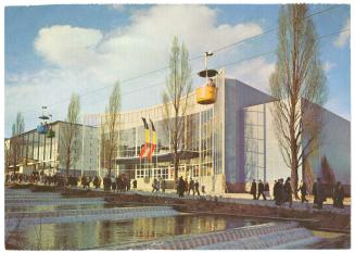 Avenue de Belgique (Belgium avenue), Exposition Universelle de Bruxelles 1958