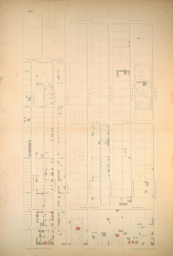 Atlas of the city of Toronto and vicinity.