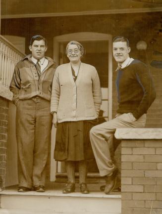 George Young, Mrs Young, Tommy Walker
