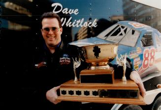 Auto racing - Cascar and Whitlock, Dave with Super series Trophy