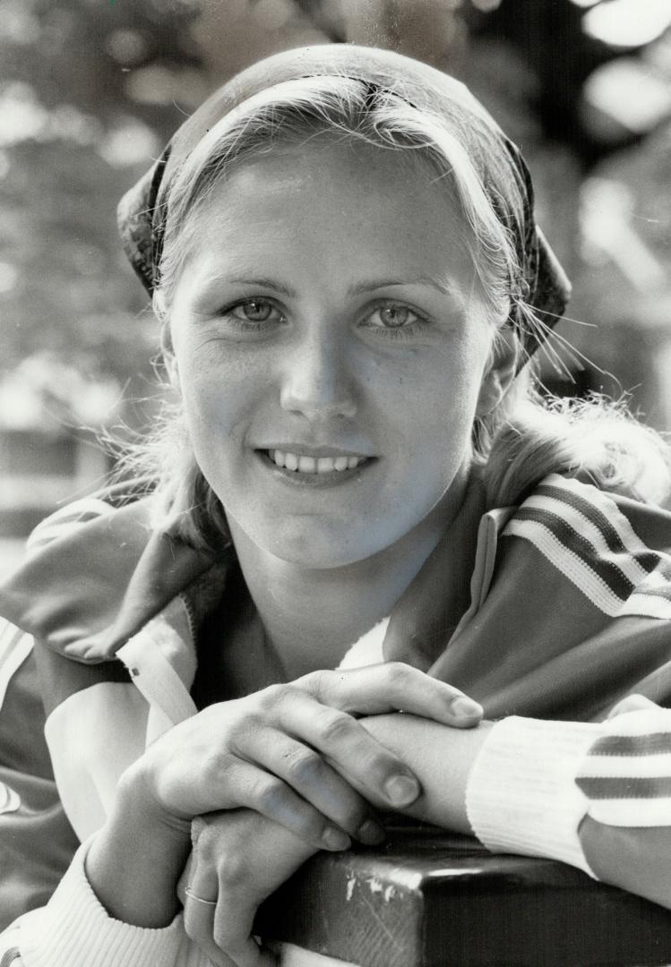 Back home: Diver Linda Cuthbert was disappointed about being out of Olympic team