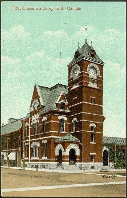 Post Office, Strathroy, Ontario, Canada