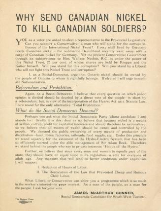 Why sell Canadian nickel to kill Canadian soldiers?