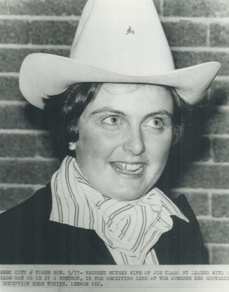 Maureen McTeer wife of Joe Clark