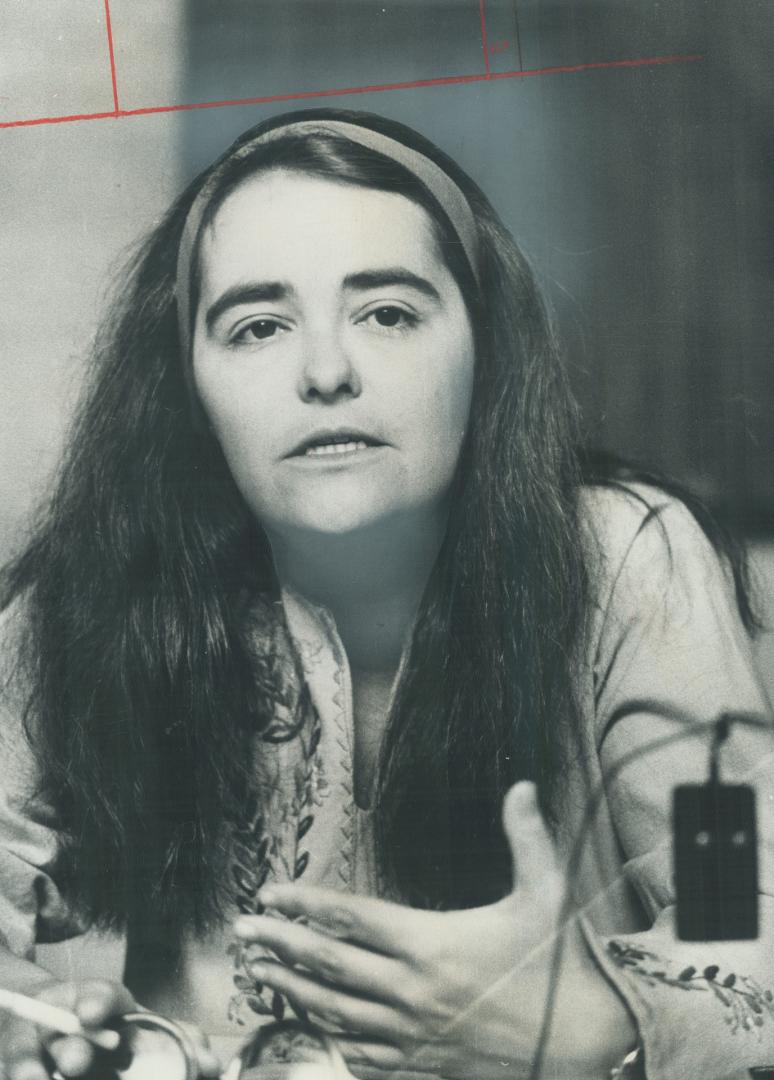 Kate Millett. A man said it for her