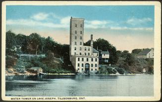 Water Tower on Lake Joseph, Tillsonburg, Ontario