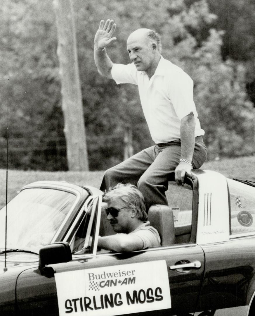 Stirling Moss Race Car Driver