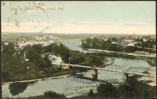 View on Grand River, Paris, Ontario