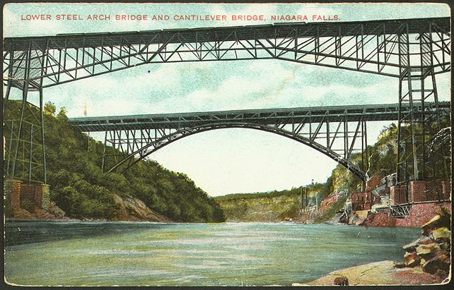Lower Steel Arch Bridge and Cantilever Bridge, Niagara Falls