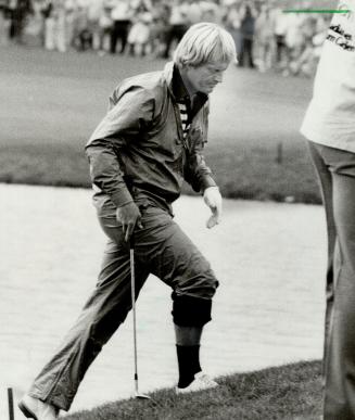 Wet Bear, It was a damp day all-round for Glen Abbey's designer and probably the finest golfer in history