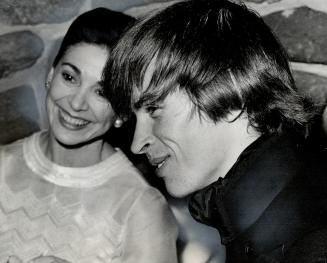 Nureyev and Fonteyn, partners for five years, took standing ovation from the crowds at O'Keefe Centre last night
