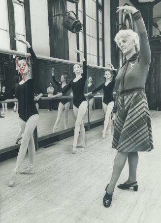Teacher with a vision, Betty Oliphant, who resigned this week as associate artistic director of National Ballet, hopes bomb she dropped on company won't obscure work of training young dancers