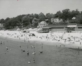 Thousands of vacationers each summer flock to Crystal Beach on Lake Erie to bask on the warm sand, swim in the cool water, and frolic at the amusement centre