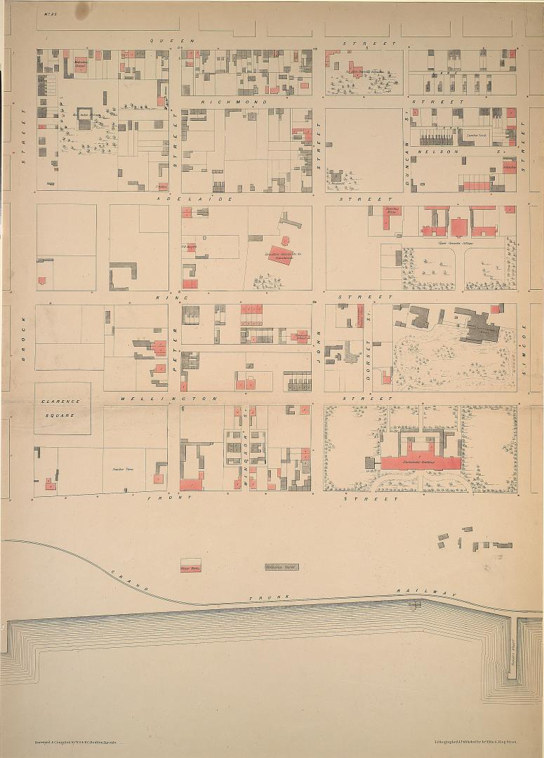 Atlas of the city of Toronto and vicinity.