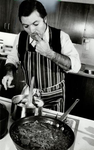Jacques Pepin, Chef grew up in a professional kitchen, his parents ran a restaurant