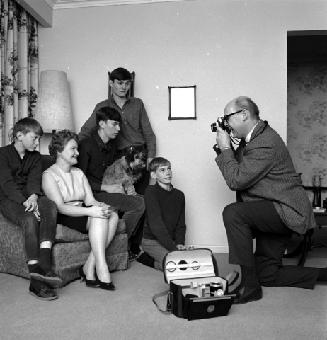 CFRB broadcaster Bill Bright and family