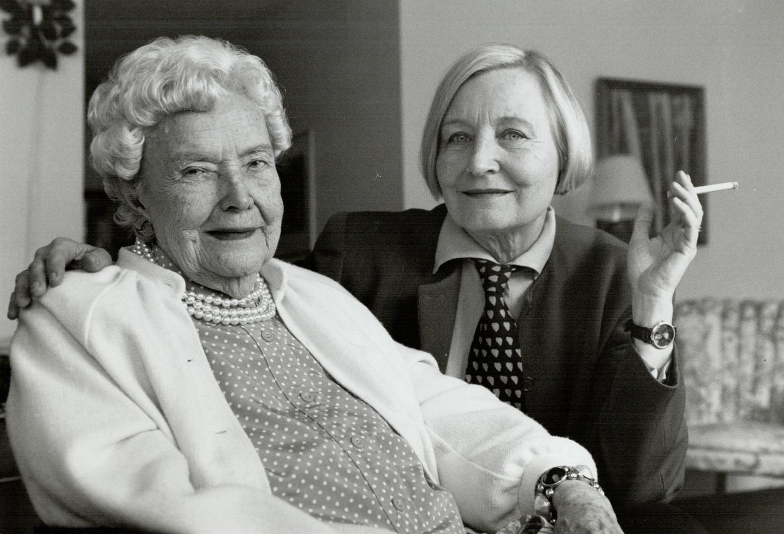 Nora Wedd is 100 on Tuesday and in her honor Sue Polanyi is giving up smoking