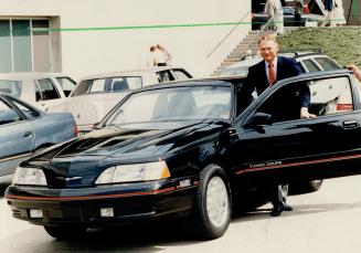 Car czar, Harold Poling, president of Detroit's giant Ford Motor Co