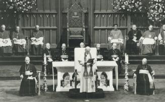 Pope John Paul II at St. Michael's Cathedral