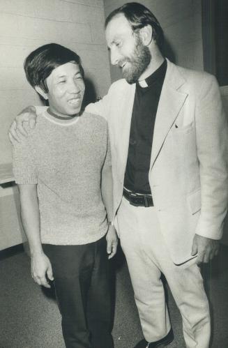 Tran Nhat Duong and father Tom Weise