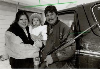 Allen Trudeau with wife Denise and daughter Cassanra (1)