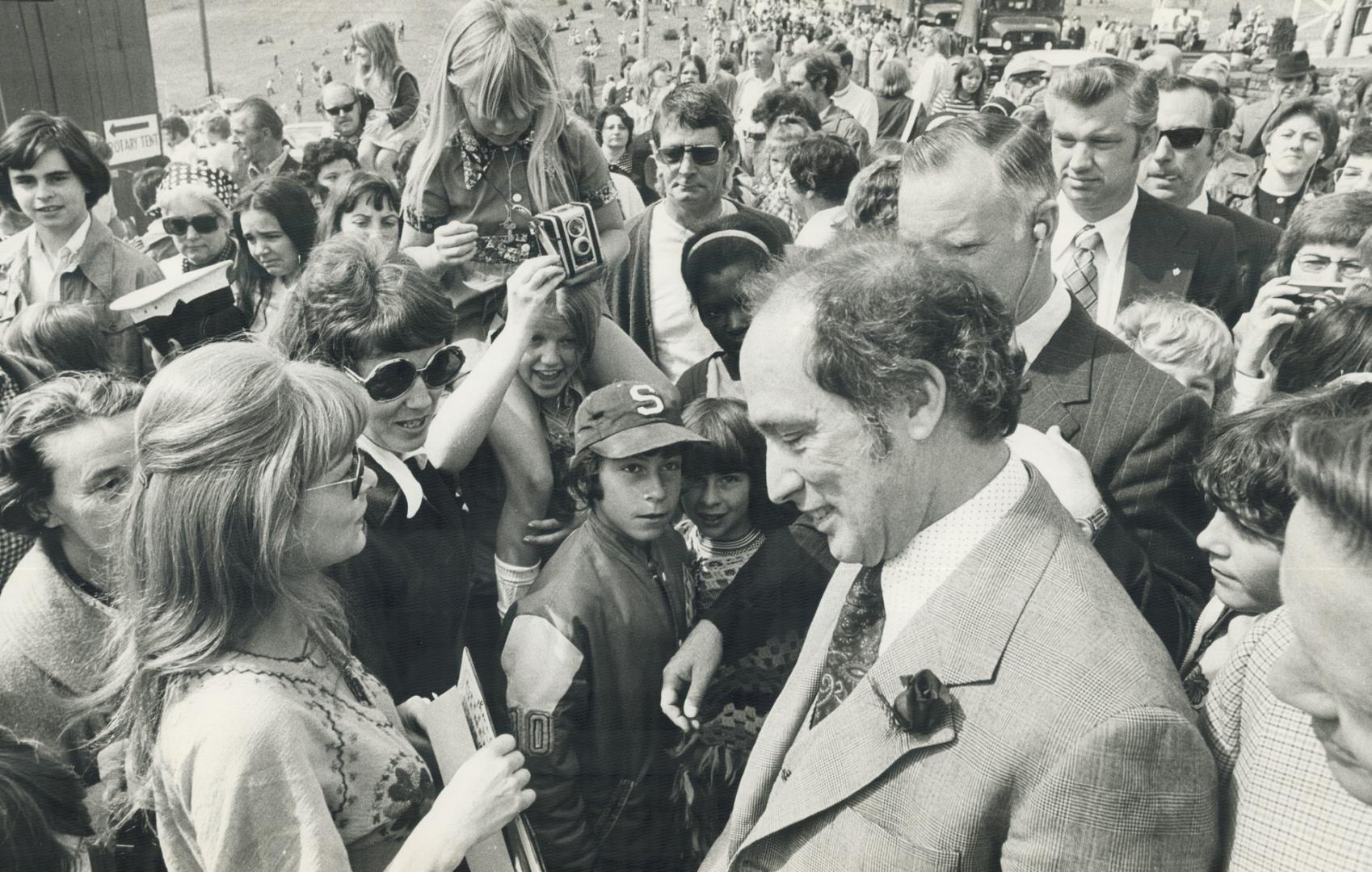 Pierre Trudeau's 1974 Election Campaign