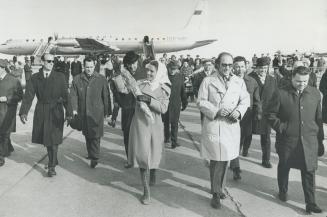 Pierre and Margaret Trudeau's tour of Russia