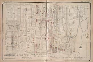 [Plate 24] Atlas of the city of Toronto and vicinity from special survey founded on registered plans and showing all building and lot numbers.