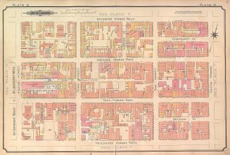 Atlas of the city of Toronto and vicinity from special survey founded on registered plans and showing all building and lot numbers.