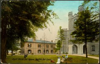 Court House and Square, London, Ontario, Canada