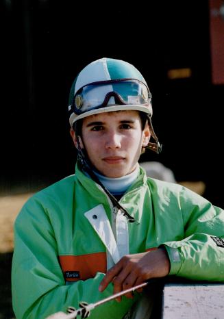 Winners: Young jockey Mickey Walls was a sensation on the local thoroughbred racing scene