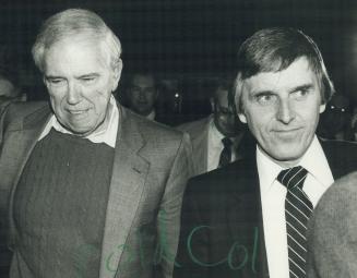 Bob White with Douglas Fraser