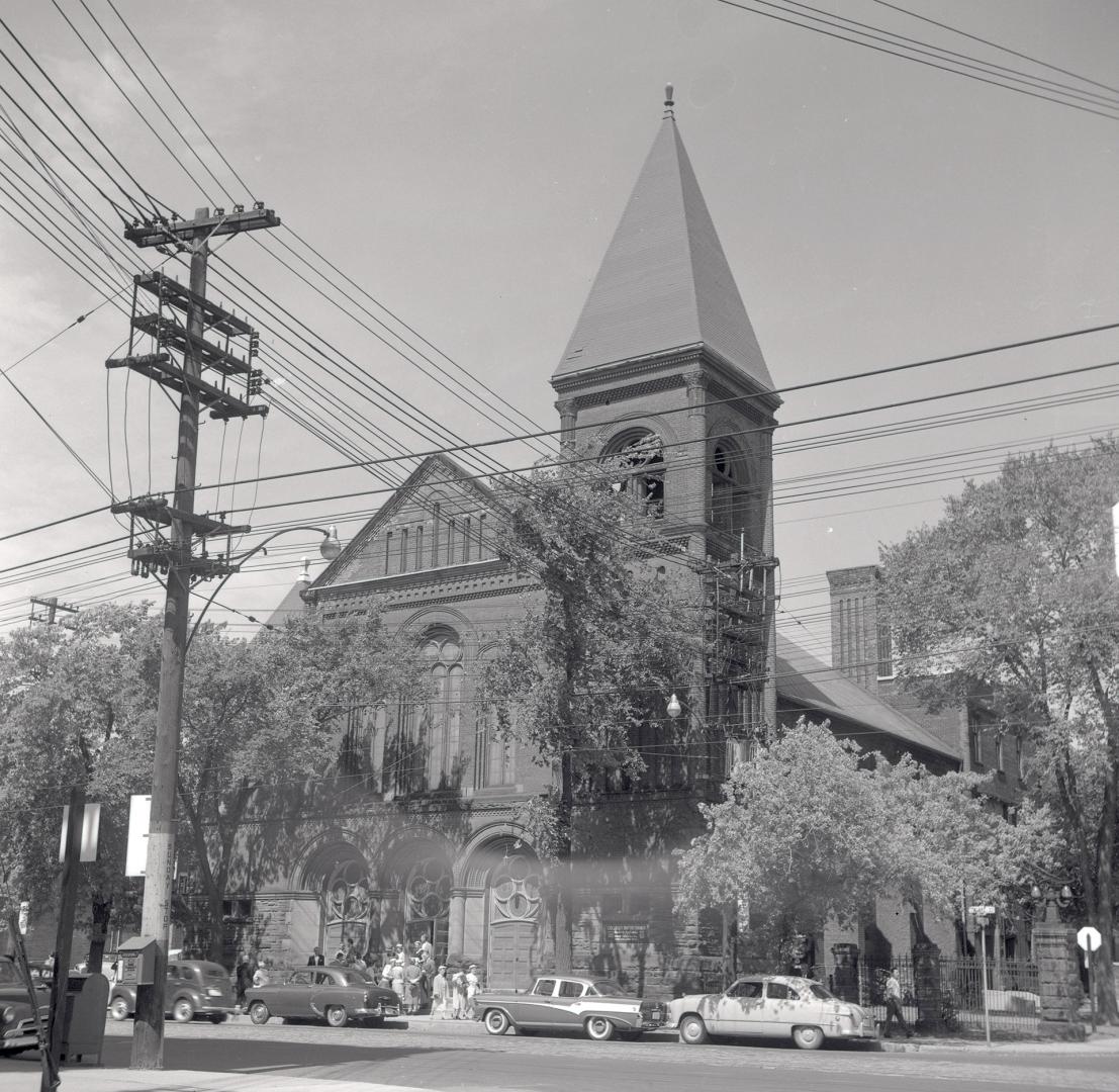 College St. Baptist Church, College St., northwest corner Palmerston Boulevard, Toronto, Ontario