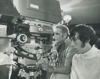 Filmaker Ivan Reitman, and his Chief cameraman Ken Lambert film in Foxy hady