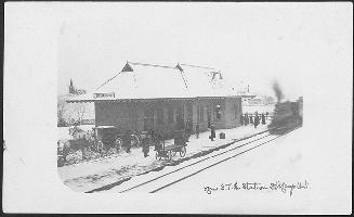 New G.T.R. Station, St. Marys, Ontario