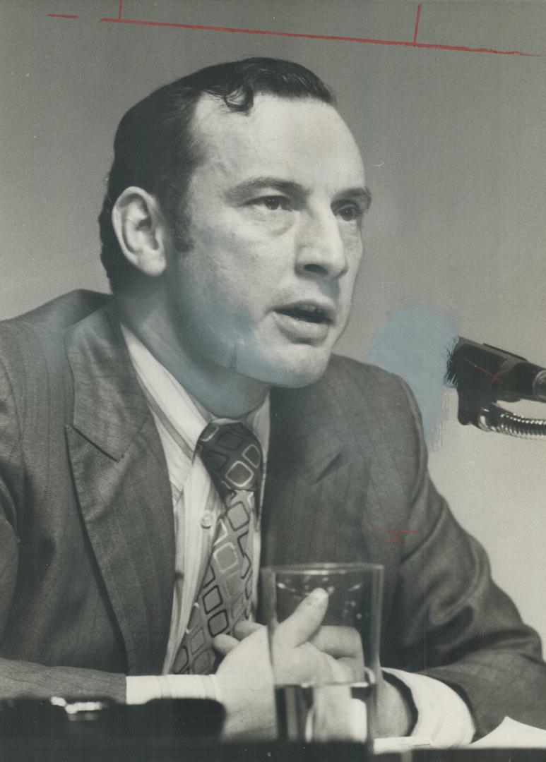 David Rotenberg. The harried chairman