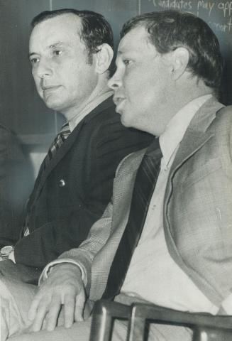 David Rotenberg (left), David Crombie