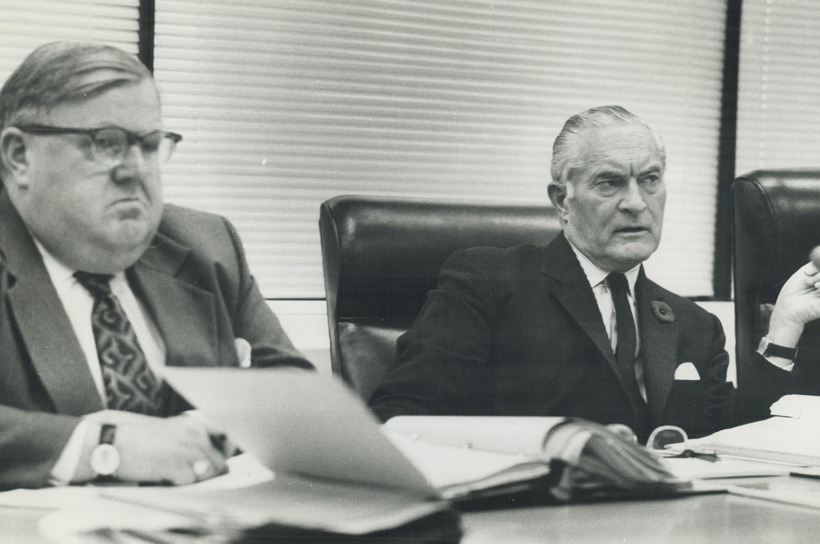 E.A. Royce (right) and Harry S. Bray (left)