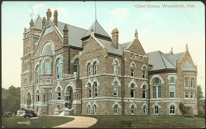 Court House, Woodstock, Ontario