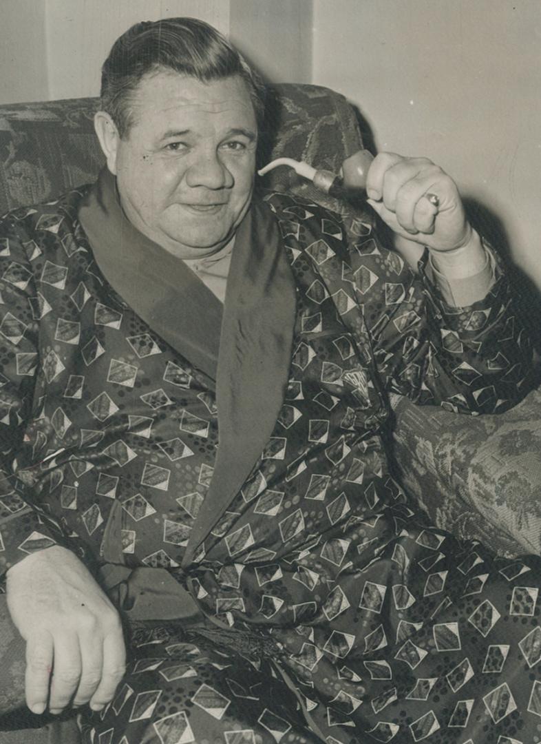 Babe Ruth, who will be 51 tomorrow, still hankers for the fleshpots