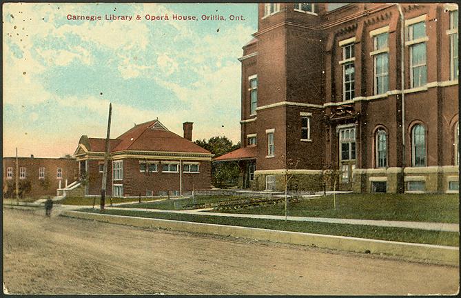 Carnegie Library and Opera House, Orillia, Ont.