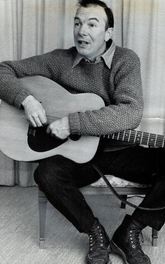 Folk-singer Peter Seeger. Every song can be controversial