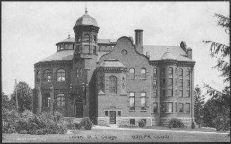 Library, O.A. College, Guelph, Canada