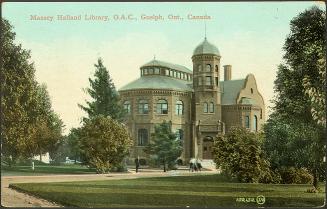 Massey Hall and Library, O.A.C., Guelph, Ont., Canada